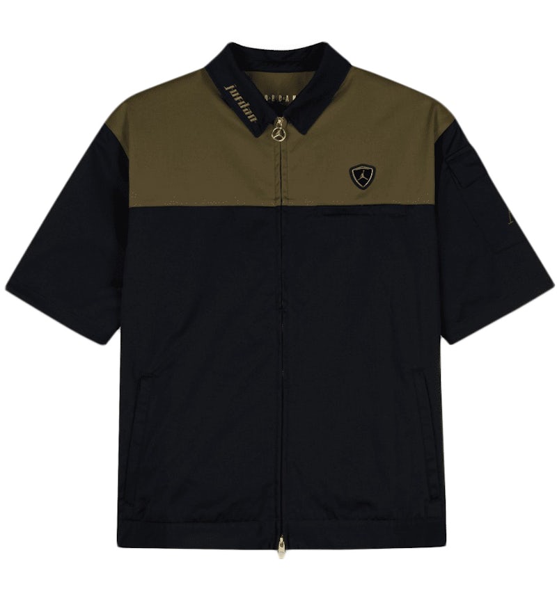 Jordan x Aleali May Crew Shirt Black/Medium Olive