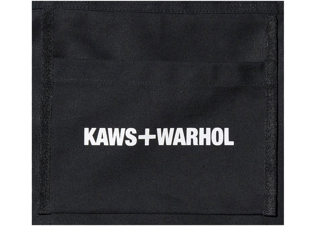 KAWS x Uniqlo Warhol 2Way Tote Bag Black