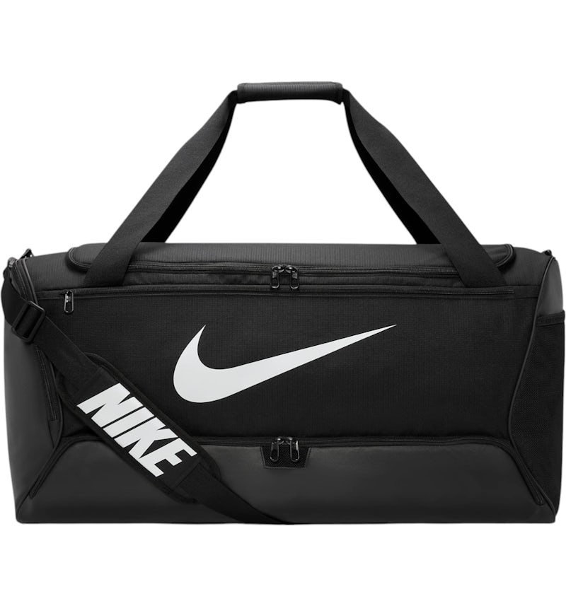 Nike Brasilia 9.5 Training Duffel Large 95L Bag Black/Black/White
