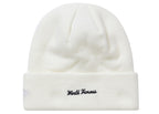 Supreme New Era Box Logo Beanie (FW21) White