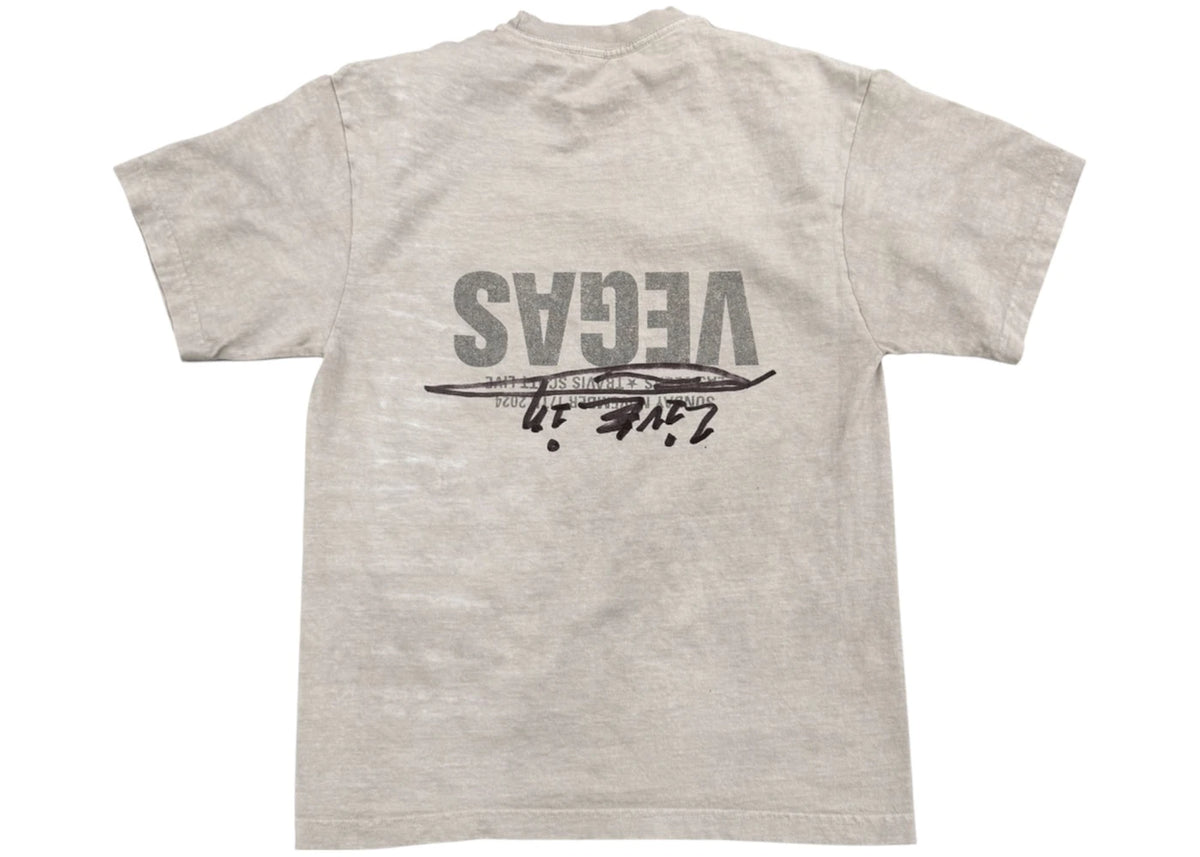 Travis Scott x Ralph Steadman Sketch Tee Grey