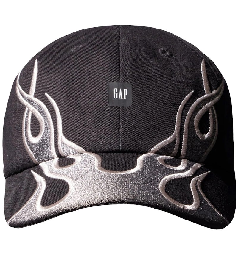 Yeezy Gap Flame Kids Cap Black